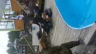5.07.17. Classes with children to scuba dive in the pool.(second shift) Занятия с детьми.(4)