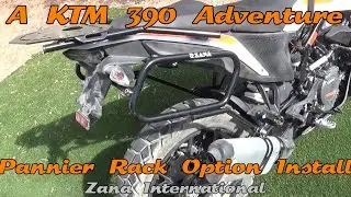 A KTM 390 Adventure - Pannier Rack Options and Value