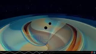 Numerical simulation of a heavy black-hole merger (GW190521)
