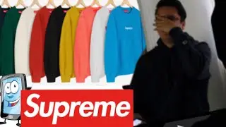 MANUALLY COPPING SUPREME BOXLOGO (CRAZY)