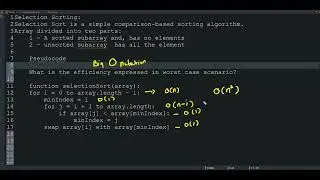 Selection Sorting