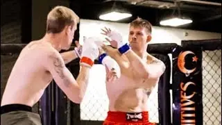 PF4 Kevyn Miner vs Aaron Sutterfield brutal knockout.