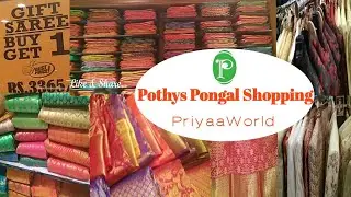 Shopping Haul || Pothys Shopping Haul || Silk Saree Collections || PriyaaWorld#139