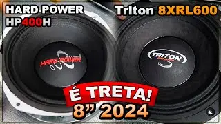 TRETA Médio Triton 8xrl600 vs Hard Power HP400H
