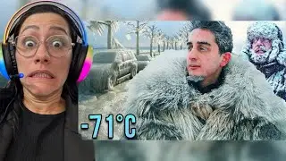 VISITANDO A CIDADE MAIS FRIA DO MUNDO (-71ºC) YAKUTSK / YAKUTIA - React Ruhi Çenet 