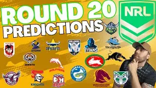 NRL Round 20 Tips & Predictions 2025 🏉