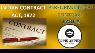 performance of contract indian contract act in hindi | part-2