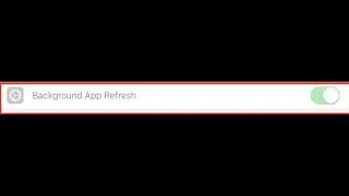 How to fix background app refresh greyed out
