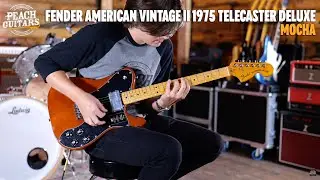 No Talking...Just Tones | Fender American Vintage II 1975 Telecaster Deluxe | Mocha
