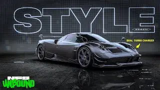 Need for Speed Unbound - Pagani Huayra BC customization | Max build [4K]