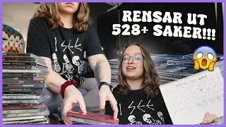VLOGG | Rensar 528+ saker under en m&aring;nad & b&ouml;rjar packa inf&ouml;r flytt (THE MINIMALISM GAME)