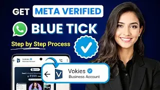 Get Meta Verified WhatsApp Blue Tick | Complete Step-by-Step Tutorial (2025) | English