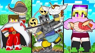 NOVA S&Eacute;RIE de ONE PIECE VOX SEAS mas TEMOS RA&Ccedil;AS e FRUTAS NOVAS no MINECRAFT