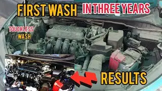 PURE TOUCHLESS ENGINE WASH KEEPING ELECTRONICS SAFE. #viral #trending #viralvideo #trendingvideo
