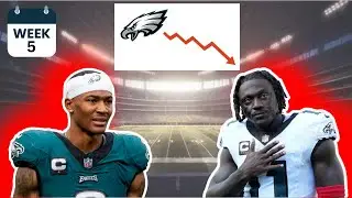 Week 5 FAAB Guide - Grounded Eagles | Guillotine Fantasy Football Advice 2025