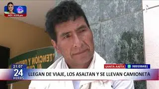 Terror en Santa Anita: delincuentes hieren a empresario y se llevan su camioneta