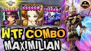 BROKEN COMBO FOR MAXIMILIAN IN RTA SUMMONERS WAR