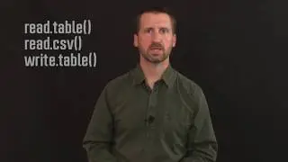 R: Reading Data In And Writing Data Out
