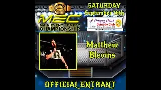 Matthew Blevins @ The Main Event Comedy Championship at Happy Hour Comedy Club 9/16/23