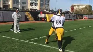 Ladarius Green practices, Week 9
