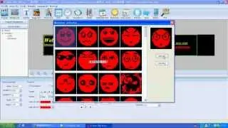 X8 LED display controller card software using tutorial