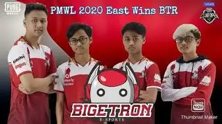 PMWL 2020 East Winner: Bigetron RA (BTR) wins PUBG Mobile World League 2020 East