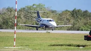 Embraer Phenom 100EX Pouso em Angra dos Reis RJ 