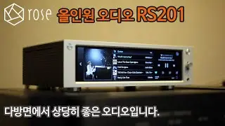 네트워크 플레이어 하이파이로즈 RS201