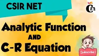 Analytic function and Cauchy Riemann Equation|Complex Analysis|Modulus Classes