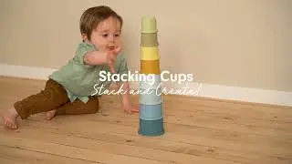 Little Dutch | Stacking Cups Blue