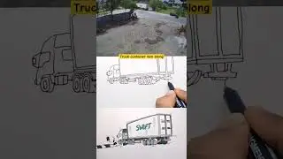truck container rem bloonnggg #drawing #shorts