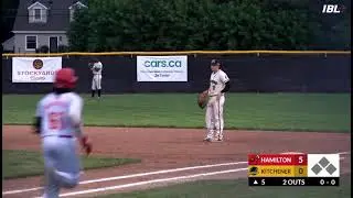 Jommer Hernandez Homers in IBL Debut with Bat Flip vs. Kitchener (7/10/25)