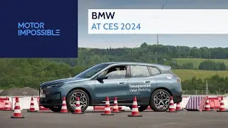 BMW Generative AI, Augmented Reality and Teleoperated Parking at CES 2024 #bmw #bmwgroup #ai #tech