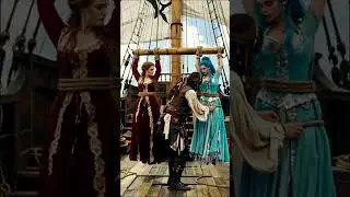 #silly #funny Rescued by the handsome Jack sparrow ❤️