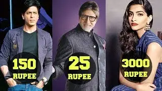 SHOCKING First Salaries of Bollywood Celebrities