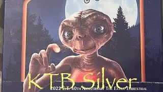 ET the Extraterrestrial - 2 ounce sovereign silver coin - 2022 isle of Niue 
