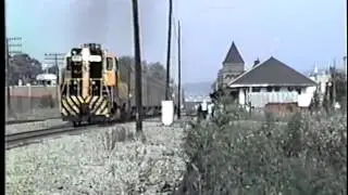 P&LE train 263 last run 7/12/85