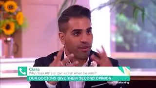 Why Does My Son Get a Rash When He Eats? | This Morning