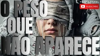 💔 O Peso Que Não Aparece - Trap Gospel de Cura Emocional | Luz no Beat