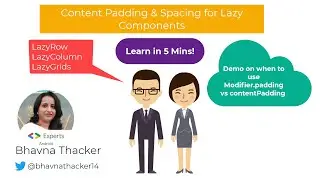 Content Padding & Spacing for Lazy Components in Jetpack Compose | Jetpack Compose Android Tutorial