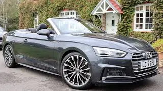 2017 Audi A5 2.0 TFSI S Line S Tronic Cabriolet (B9) | (Обзор)