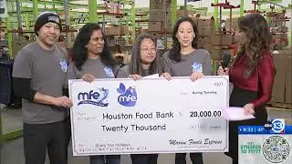 Marine Foods Express Supports Houston Families with $20K Donation | Interview with Rita Garcia