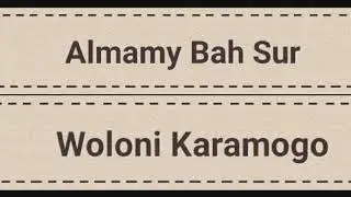 Almamy Bah V 2 Woloni Karamogo