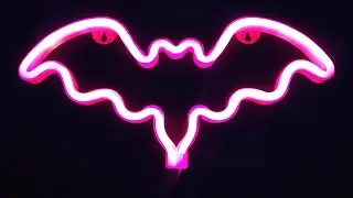 РЕМОНТ БЭТМЕНА / BATMAN REPAIR / Что делать если неоновая лампа мигает и выключается? Простой ремонт