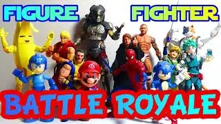Figure Fighter Battle Royale: Action Figure Stopmotion Series Trailer