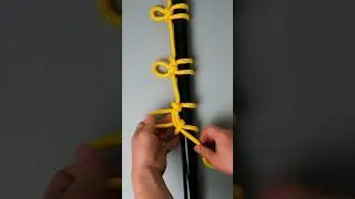 Knot for drying clothes