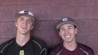 6-7 Justin Campbell, 5-8 Andrew Devine are quite a pitching duo