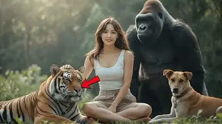 【Episode 23】King Kong Defends the Farm from a Tiger, and Elly Shows Kindness by Saving It After the