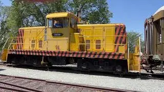 UNIQUE MILITARY LOCOMOTIVE PULLS THE TRAIN AT RAILTOWN 1897