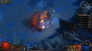 Path of Exile - Act 4 - Boss Battle : Daresso King of Swords (Solo Marauder)